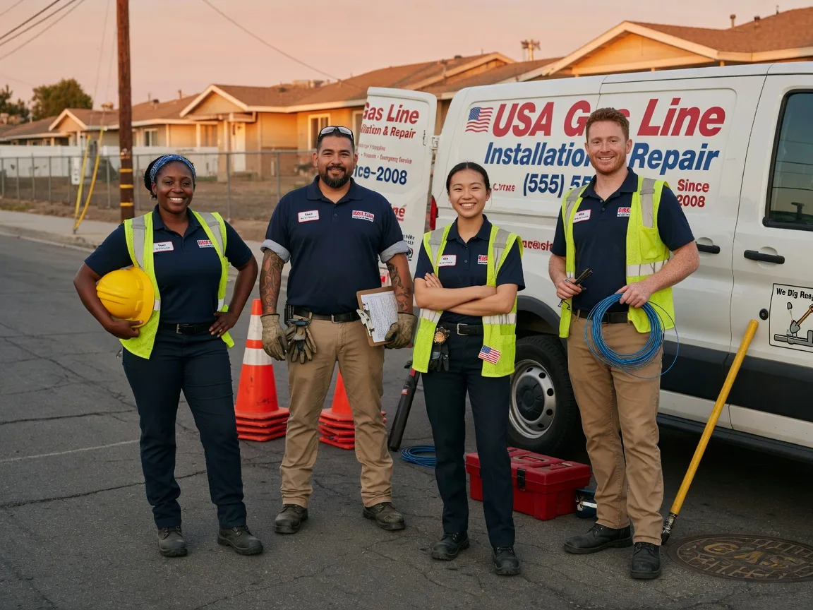 Gas Line Installation company in Curran, MI